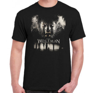 6 A 218 The Wolfman Benicio del Toro Emily Blunt t shirt cult movie film serie retro vintage tshirts shirt t shirts for men cotton design handmade logo new