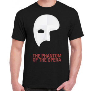 6 A 225 The Phantom of the Opera Gerard Butler t shirt cult movie film serie retro vintage tshirts shirt t shirts for men cotton design handmade logo new