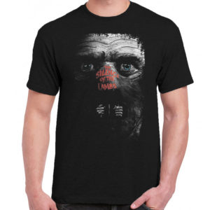 6 A 249 The Silence of the Lambs Jodie Foster Anthony Hopkins t shirt cult movie film serie retro vintage tshirts shirt t shirts for men cotton design handmade logo new