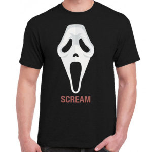 6 A 262 SCREAM slasher horror Courteney Cox t shirt cult movie film serie retro vintage tshirts shirt t shirts for men cotton design handmade logo new