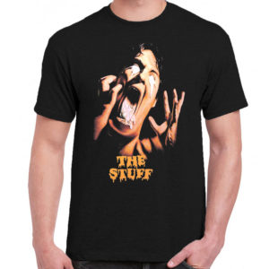 6 A 296 The Stuff t shirt cult movie film serie retro vintage tshirts shirt t shirts for men cotton design handmade logo new