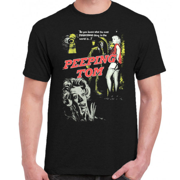 6 A 302 Peeping Tom Michael Powell Karlheinz Bohm t shirt cult movie film serie retro vintage tshirts shirt t shirts for men cotton design handmade logo new