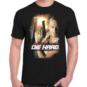 6 A 333 Die Hard Bruce Willis t shirt cult movie film serie retro vintage tshirts shirt t shirts for men cotton design handmade logo new