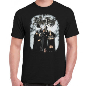 6 A 349 Addams Family 1991 t shirt cult movie film serie retro vintage tshirts shirt t shirts for men cotton design handmade logo new