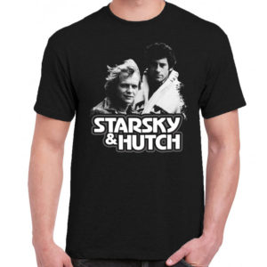 6 A 353 Starsky And Hutch David Soul Paul Michael Glaser t shirt cult movie film serie retro vintage tshirts shirt t shirts for men cotton design handmade logo new