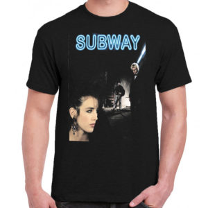 6 A 375 Subway Christophe Lambert Isabelle Adjani Jean Reno t shirt cult movie film serie retro vintage tshirts shirt t shirts for men cotton design handmade logo new