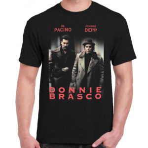 6 A 376 Donnie Brasco t shirt cult movie film serie retro vintage tshirts shirt t shirts for men cotton design handmade logo new