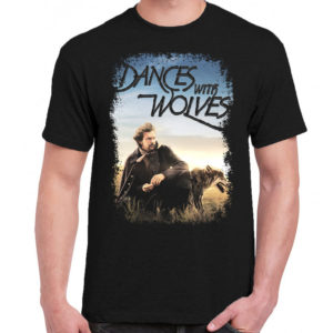 6 A 379 Dance with Wolves Christophe Lambert t shirt cult movie film serie retro vintage tshirts shirt t shirts for men cotton design handmade logo new
