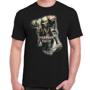 6 A 381 Hacksaw Ridge t shirt cult movie film serie retro vintage tshirts shirt t shirts for men cotton design handmade logo new