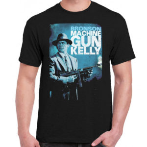 6 A 388 Machine Gun Kelly Charles Bronson t shirt cult movie film serie retro vintage tshirts shirt t shirts for men cotton design handmade logo new