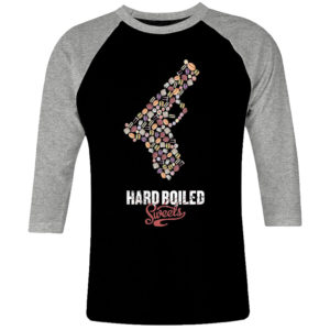 6 I 062 Hard Boiled Sweets raglan t shirt 3 4 cult movie film serie retro vintage tshirts shirt t shirts for men cotton design handmade logo new