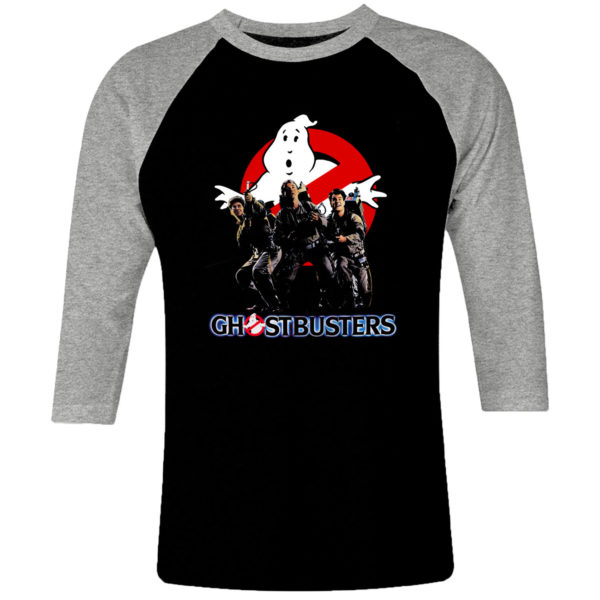 6 I 170 GhostBusters 1972 film raglan t shirt 3 4 cult movie film serie retro vintage tshirts shirt t shirts for men cotton design handmade logo new