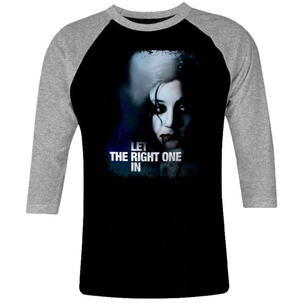 6 I 211 Let The Right One In raglan t shirt 3 4 cult movie film serie retro vintage tshirts shirt t shirts for men cotton design handmade logo new