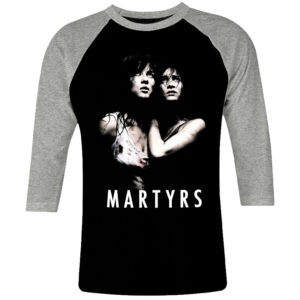 6 I 294 Martyrs raglan t shirt 3 4 cult movie film serie retro vintage tshirts shirt t shirts for men cotton design handmade logo new