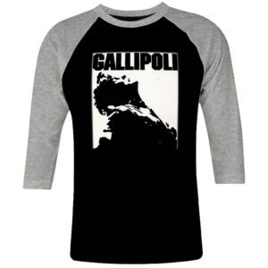 6 I 385 Gallipoli raglan t shirt 3 4 cult movie film serie retro vintage tshirts shirt t shirts for men cotton design handmade logo new