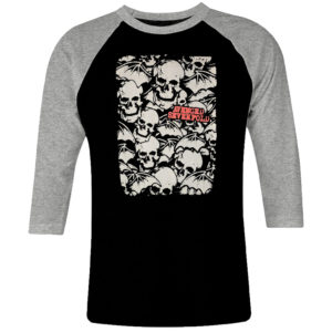 1 I 006 Avenged Sevenfold A7X raglan t shirt 3 4 sleeve rock band metal retro punk vintage concert cotton design handmade logo new