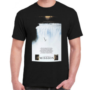 6CP A 052 THE MISSION t shirt Robert De Niro Jeremy Irons 1986 cult movie film serie retro vintage tshirts shirt t shirts for men cotton design handmade logo new