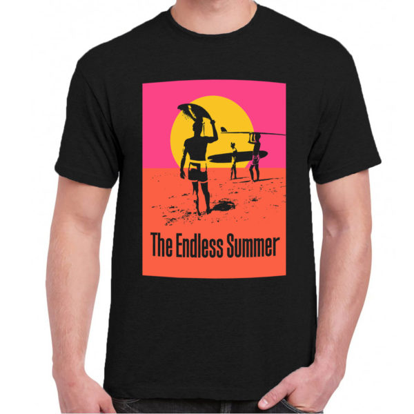 6CP A 063 The Endless Summer t shirt cult movie film serie retro vintage tshirts shirt t shirts for men cotton design handmade logo new