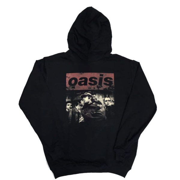 1 P 015 Oasis Gallagher hoodie long sleeve sweatshirt hood print custom personalization rock punk metal band metal retro vintage concert cotton handmade new