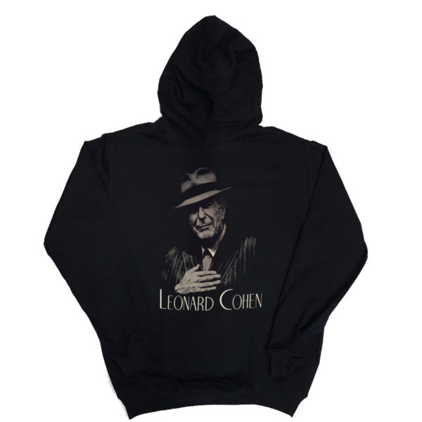 1 P 038 Leonard Cohen hoodie long sleeve sweatshirt hood print custom personalization rock punk metal band metal retro vintage concert cotton handmade new