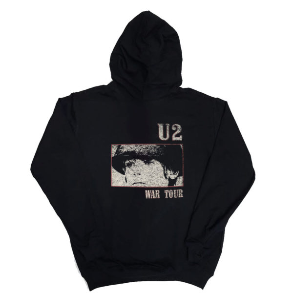 1 P 050 U2 hoodie long sleeve sweatshirt hood print custom personalization rock punk metal band metal retro vintage concert cotton handmade new