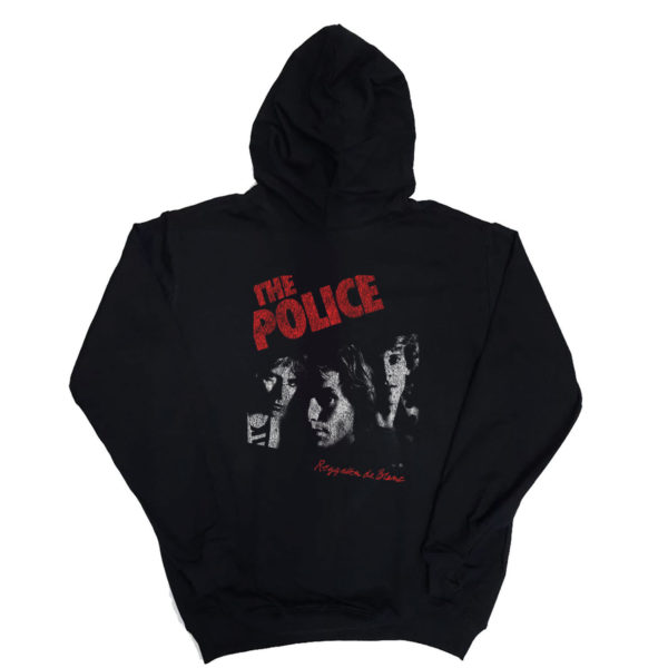 1 P 059 The Police Reggatta de Blanc hoodie long sleeve sweatshirt hood print custom personalization rock punk metal band metal retro vintage concert cotton handmade new