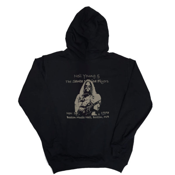 1 P 074 Neil Young hoodie long sleeve sweatshirt hood print custom personalization rock punk metal band metal retro vintage concert cotton handmade new