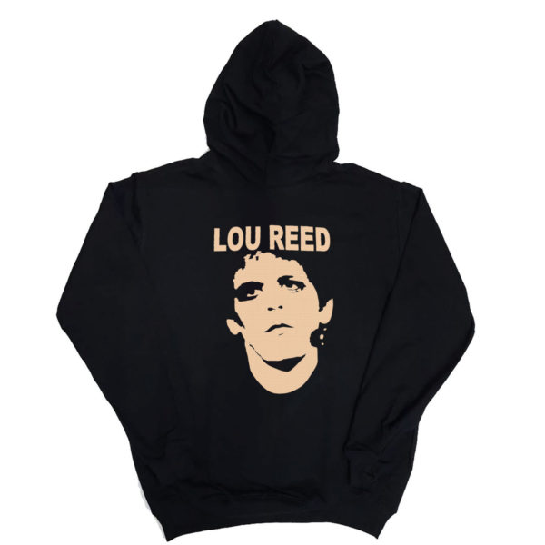 1 P 083 Lou Reed Rock n Roll Animal hoodie long sleeve sweatshirt hood print custom personalization rock punk metal band metal retro vintage concert cotton handmade new