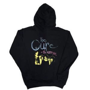 1 P 085 The Cure The Kissing Tour 1987 hoodie long sleeve sweatshirt hood print custom personalization rock punk metal band metal retro vintage concert cotton handmade new