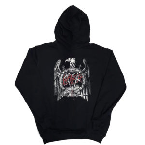 1 P 121 Slayer hoodie long sleeve sweatshirt hood print custom personalization rock punk metal band metal retro vintage concert cotton handmade new