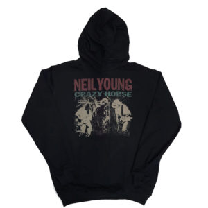 1 P 124 Neil Young Crazy Horse hoodie long sleeve sweatshirt hood print custom personalization rock punk metal band metal retro vintage concert cotton handmade new