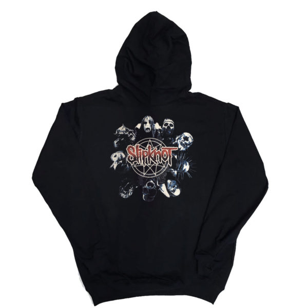 1 P 151 Slipknot hoodie long sleeve sweatshirt hood print custom personalization rock punk metal band metal retro vintage concert cotton handmade new