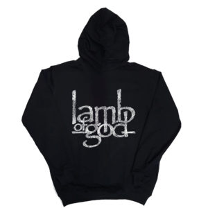1 P 157 Lamb of God LoG logo hoodie long sleeve sweatshirt hood print custom personalization rock punk metal band metal retro vintage concert cotton handmade new
