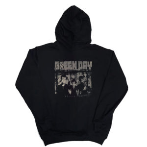 1 P 161 Green Day hoodie long sleeve sweatshirt hood print custom personalization rock punk metal band metal retro vintage concert cotton handmade new