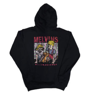 1 P 163 Melvins Houdini album hoodie long sleeve sweatshirt hood print custom personalization rock punk metal band metal retro vintage concert cotton handmade new