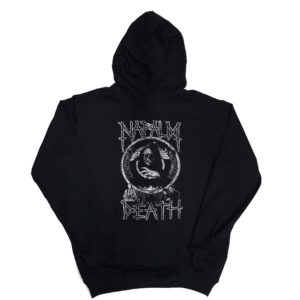 1 P 173 Napalm Death hoodie long sleeve sweatshirt hood print custom personalization rock punk metal band metal retro vintage concert cotton handmade new
