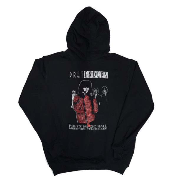 1 P 189 The Pretenders hoodie long sleeve sweatshirt hood print custom personalization rock punk metal band metal retro vintage concert cotton handmade new