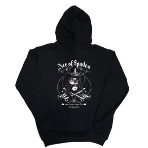 1 P 194 Ace of Spades hoodie long sleeve sweatshirt hood print custom personalization rock punk metal band metal retro vintage concert cotton handmade new