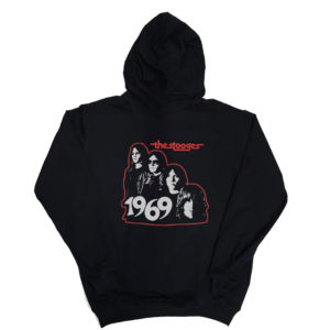 1 P 195 The Stooges 1969 hoodie long sleeve sweatshirt hood print custom personalization rock punk metal band metal retro vintage concert cotton handmade new
