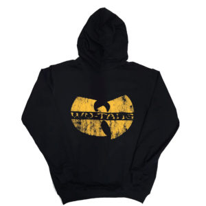 1 P 203 Wu Tang Clan yellow logo hoodie long sleeve sweatshirt hood print custom personalization hip hop band retro vintage concert tour for men cotton design handmade new