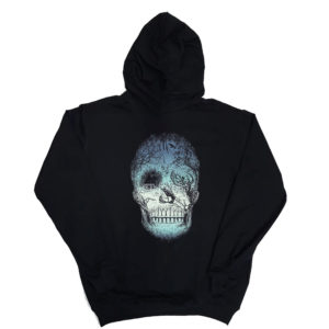 1 P 214 Skull Head hoodie long sleeve sweatshirt hood print custom personalization retro vintage for men classic cotton design handmade new