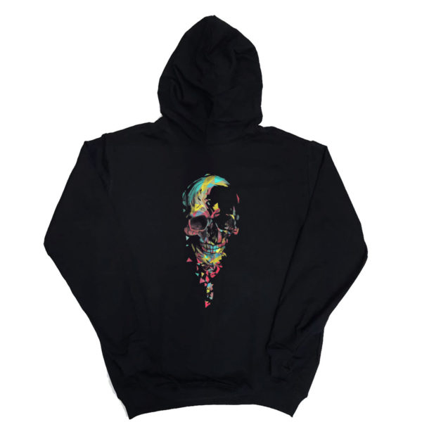 1 P 215 Skull Head hoodie long sleeve sweatshirt hood print custom personalization retro vintage for men classic cotton design handmade new