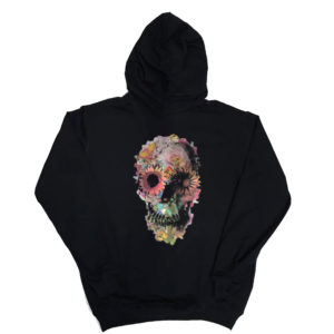 1 P 217 Skull Head hoodie long sleeve sweatshirt hood print custom personalization retro vintage for men classic cotton design handmade new