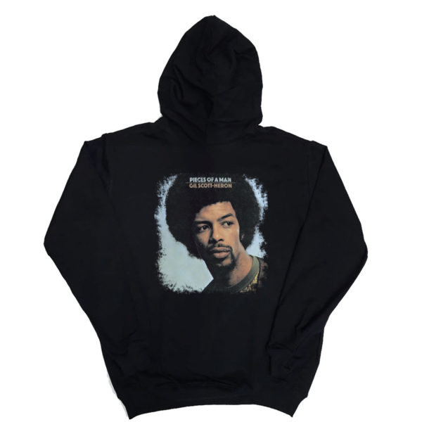 1 P 358 Gil Scott Heron Pieces Of A Man 1971 hoodie long sleeve sweatshirt hood print custom personalization Jazz blues soul disco funk band retro vintage concert for men classic cotton handmade new