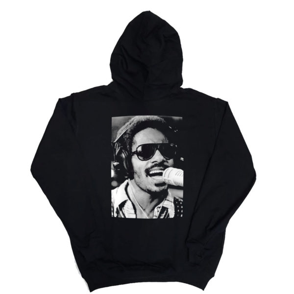 1 P 479 Stevie Wonder 1973 hoodie long sleeve sweatshirt hood print custom personalization Jazz blues soul disco funk band retro vintage concert for men classic cotton handmade new