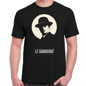 6CP A 085 Le Samourai t shirt cult movie film serie retro vintage tshirts shirt t shirts for men cotton design handmade logo new