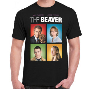 6CP A 088 The Beaver t shirt Mel Gibson Jodie Foster cult movie film serie retro vintage tshirts shirt t shirts for men cotton design handmade logo new