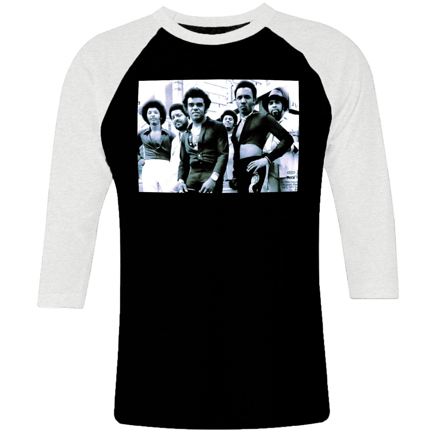 The Isley Brothers & R Kelly raglan t-shirt 3/4 sleeve
